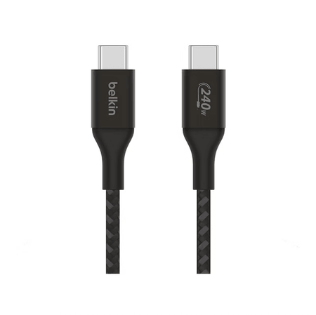 Câble USB-C vers USB-C 240W 1m (Noir) Belkin