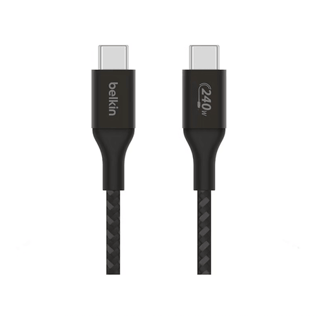 Câble USB-C vers USB-C 240W 1m (Noir) Belkin