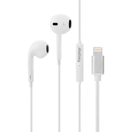 Écouteurs Lightning FAIRPLAY (Blanc)