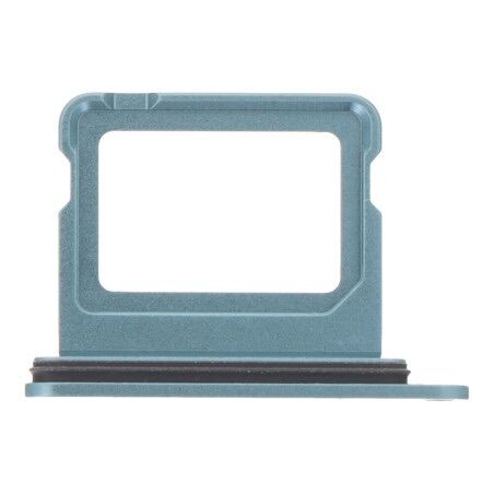 Tiroir Sim Compatible iPhone 16 / 16 Plus Sarcelle (Gris)