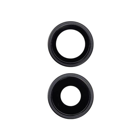 Lentilles pour Caméra Arrière iPhone 16 / 16 + (Noir)