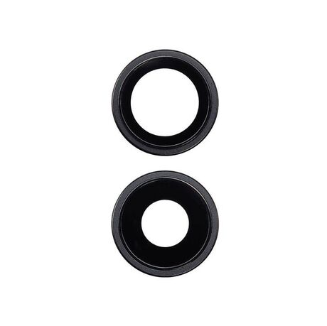 Lentilles pour Caméra Arrière iPhone 16 / 16 + (Noir)