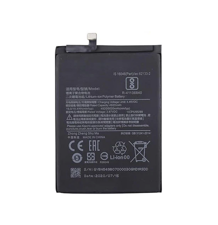 Batterie Neuve Compatible Xiaomi Redmi Note 9 BM54