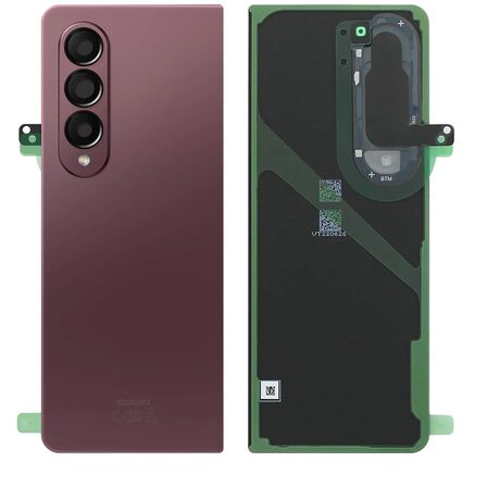 Vitre / Cache Batterie / Arrière Samsung Galaxy ZFold 4 ROUGE FONCE