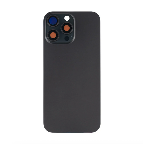 Vitre Arrière Complète Noire iPhone 16 Pro (Avec MagSafe) (Sans Logo)