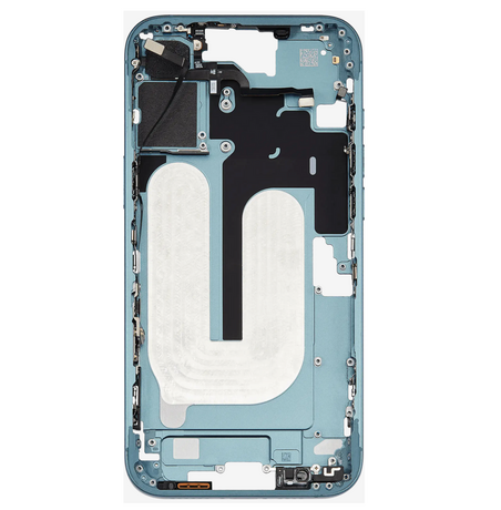 Châssis Central Sarcelle iPhone 16 Plus Avec Nappe Allumage