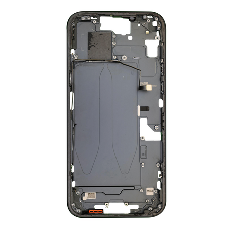 Châssis Central Noir iPhone 15 Avec Nappe Allumage