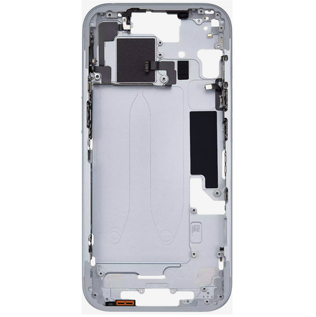 Châssis Central Bleu iPhone 15 Avec Nappe Allumage