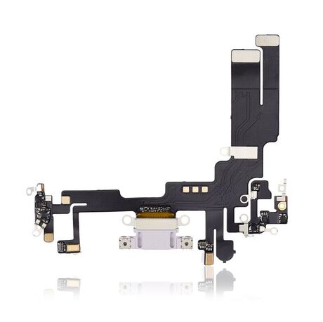 Nappe / Connecteur de Charge Lightning Violet pour iPhone 14