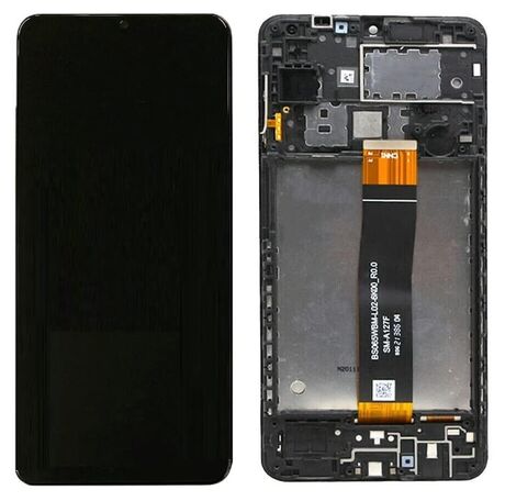 Écran Tactile / LCD Compatible Sur Châssis Samsung Galaxy A12 Nacho A127F Noir