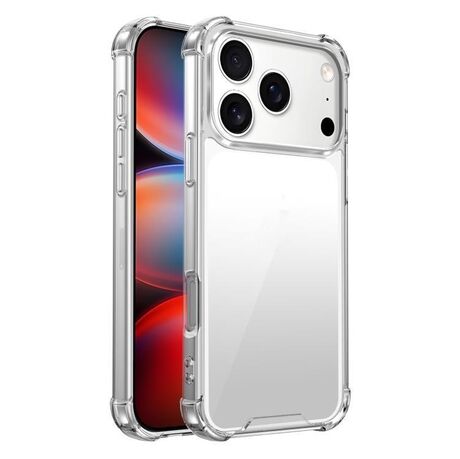 Coque de Protection Souple à Bords Renforcés iPhone 17 Pro Transparent TPU