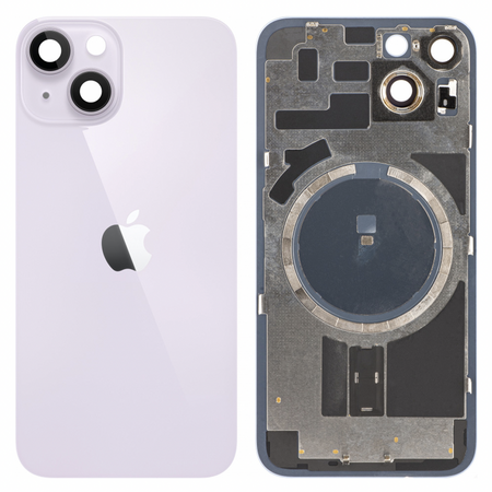 Vitre Arrière / Cache Batterie Pour iPhone 14 Violet (Pulled / Grade A)
