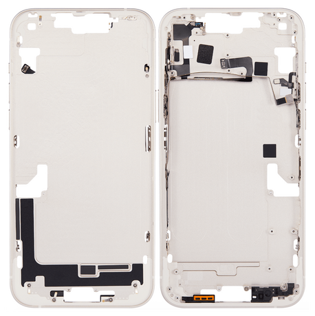 Châssis Central Blanc iPhone 14 Avec Nappe Allumage