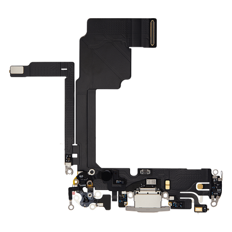 Nappe / Connecteur de Charge Original Reconditionné iPhone 15 Pro Blanc Titane