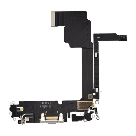 Nappe / Connecteur de Charge Original Reconditionné iPhone 15 Pro Max Blanc Titane
