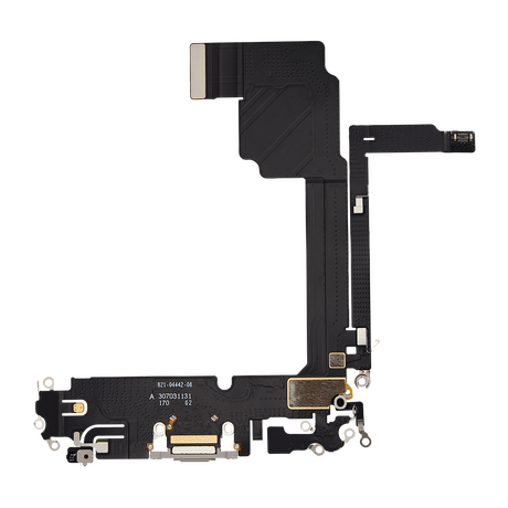 Nappe / Connecteur de Charge Original Reconditionné iPhone 15 Pro Max Blanc Titane