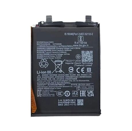 Batterie Compatible pour Xiaomi Redmi Note 13 Pro+ 5G (BM5Q)