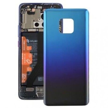 Cache Batterie (Vitre Arrière) pour Huawei Mate 20 (Bleu)