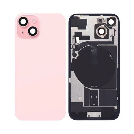 Vitre Arrière / Cache Batterie Pour iPhone 15 Rose (Pulled / Grade A)