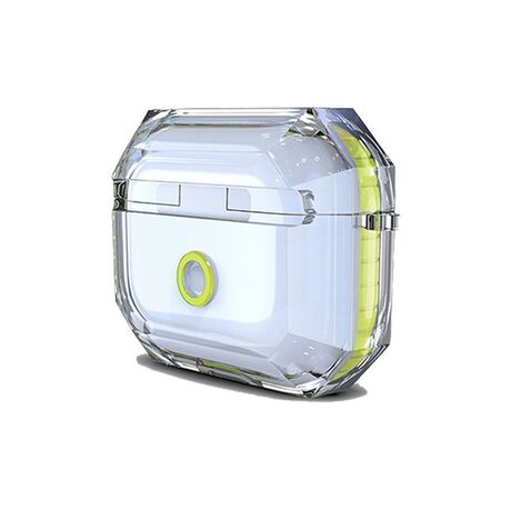 Boitier de Protection Crystal Bicolore pour AirPods 3 (Noir)