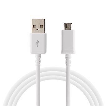 Câble / Chargeur Micro-USB BLANC