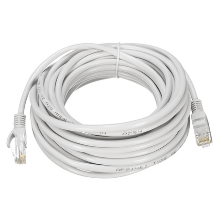 Câble Ethernet Réseau RJ45 Haut Débit Catégorie 5E (5 Mètres)