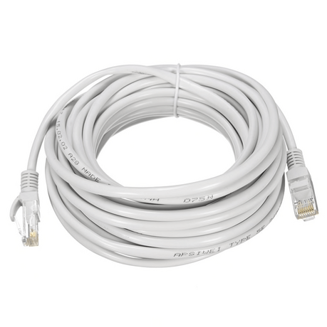Câble Ethernet Réseau RJ45 Haut Débit Catégorie 5E (10 Mètres)