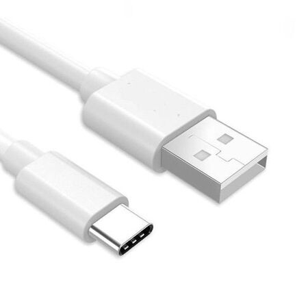 Câble USB vers USB-C 1 Mètre (Blanc)