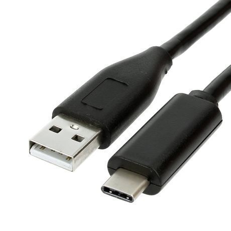 Câble USB vers USB-C 2 Mètres (Noir)