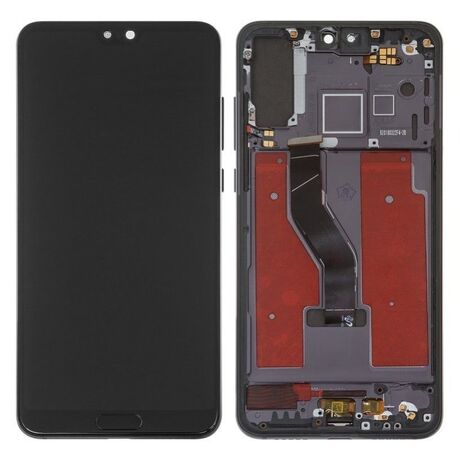 Ecran Complet OLED Avec Châssis Huawei P20 Pro NOIR