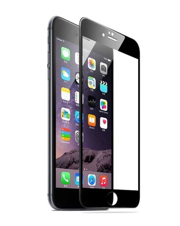 Film Anti - Choc 5D / Verre trempé Blanc pour iPhone 6 Plus / 6S Plus