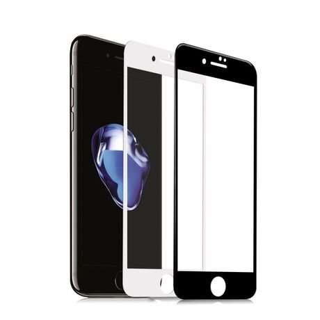 Verre Trempé 5D Intégral pour iPhone 7 Plus / 8 Plus (Noir)