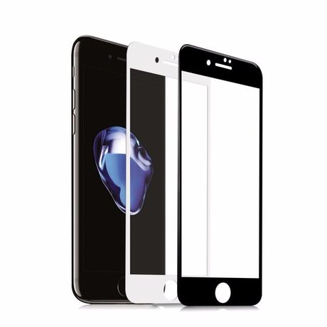 Verre Trempé 5D Intégral pour iPhone 8 / SE (2020) / SE (2022) (Noir)