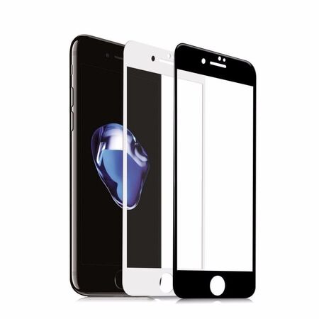 Verre Trempé 5D Intégral pour iPhone 8 / SE (2020) / SE (2022) (Blanc)