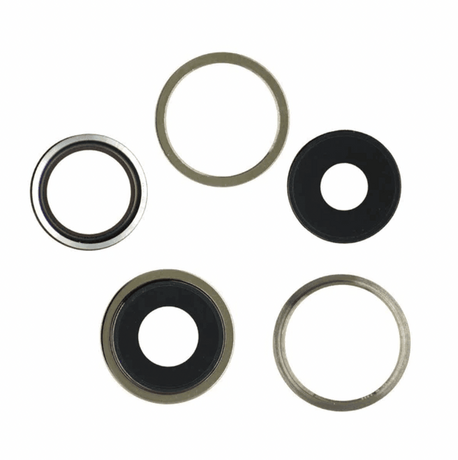 Lentille d'Appareil Photo Arrière avec Châssis pour iPhone 14 Pro / 14 Pro Max (Argent)