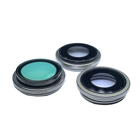 Lentille d'Appareil Photo Arrière avec Châssis pour iPhone 15 Pro Max (Bleu)