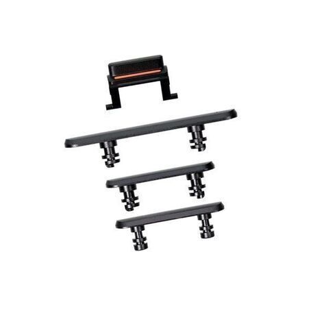 Lot Complet de Boutons Externes pour iPhone 11 (Power / Volume / Vibreur - Noir)