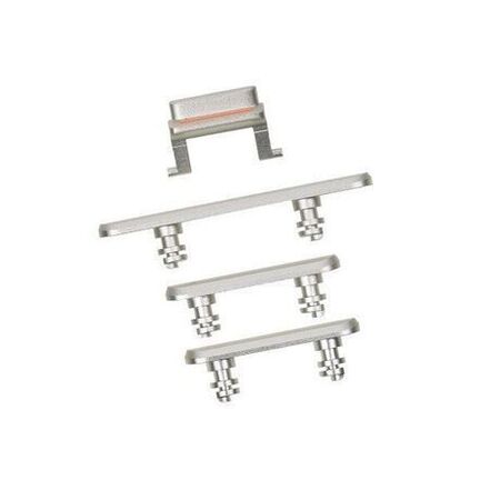 Lot Complet de Boutons Externes pour iPhone 11 (Power / Volume / Vibreur - Blanc)