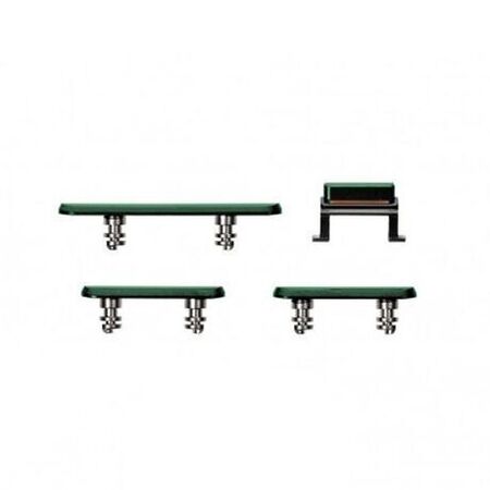 Lot Complet de Boutons Externes pour iPhone 11 Pro Max (Power / Volume / Vibreur - Vert Nuit)