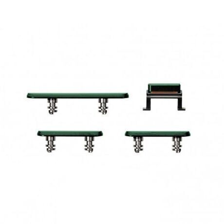 Lot Complet de Boutons Externes pour iPhone 11 Pro Max (Power / Volume / Vibreur - Vert Nuit)