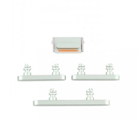 Lot Complet de Boutons Externes pour iPhone 12 Mini (Power / Volume / Vibreur - Noir)