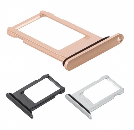 Tiroir SIM pour iPhone 8 Plus (Blanc)