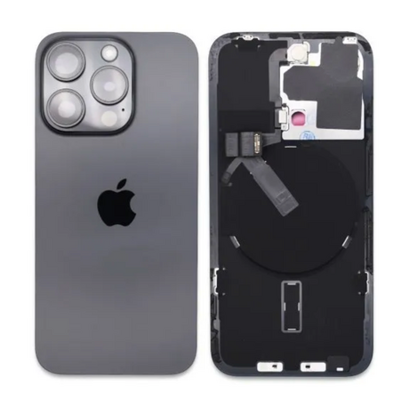 Vitre Arrière / Cache Batterie Pour iPhone 15 Pro Max Noir (Pulled / Grade A)