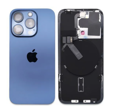 Vitre Arrière / Cache Batterie Pour iPhone 15 Pro Max Bleu (Pulled / Grade A)