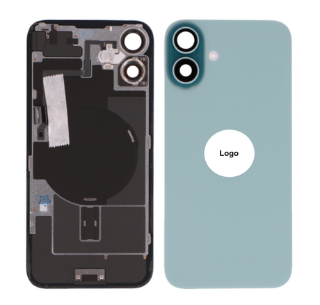 Vitre Arrière / Cache Batterie Pour iPhone 16 Sarcelle (Pulled / Grade A)