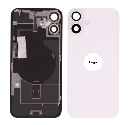Vitre Arrière / Cache Batterie Pour iPhone 16 Plus Blanc (Pulled / Grade A)