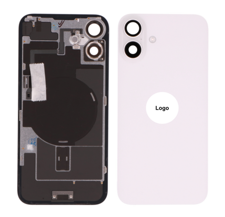 Vitre Arrière / Cache Batterie Pour iPhone 16 Plus Blanc (Pulled / Grade A)