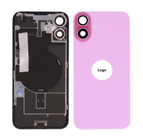 Vitre Arrière / Cache Batterie Pour iPhone 16 Plus Bleu Ultramarine (Pulled / Grade A)