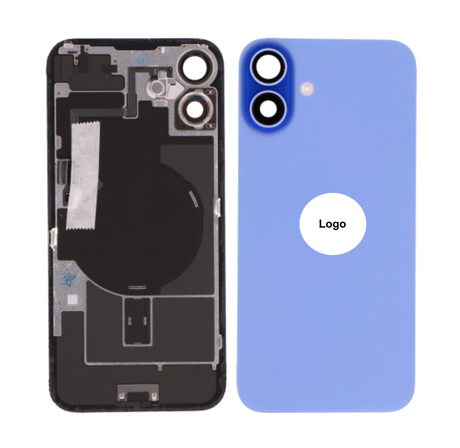 Vitre Arrière / Cache Batterie Pour iPhone 16 Plus Bleu Ultramarine (Pulled / Grade A)