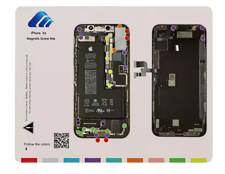 Patron Magnétique / Aide au Montage iPhone XS